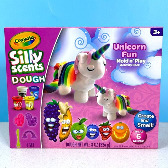 NEW VERY RARE Silly Scents Dough Unicorn Fun Mold N' Play‎ Activity Pack - Picture 1 of 3